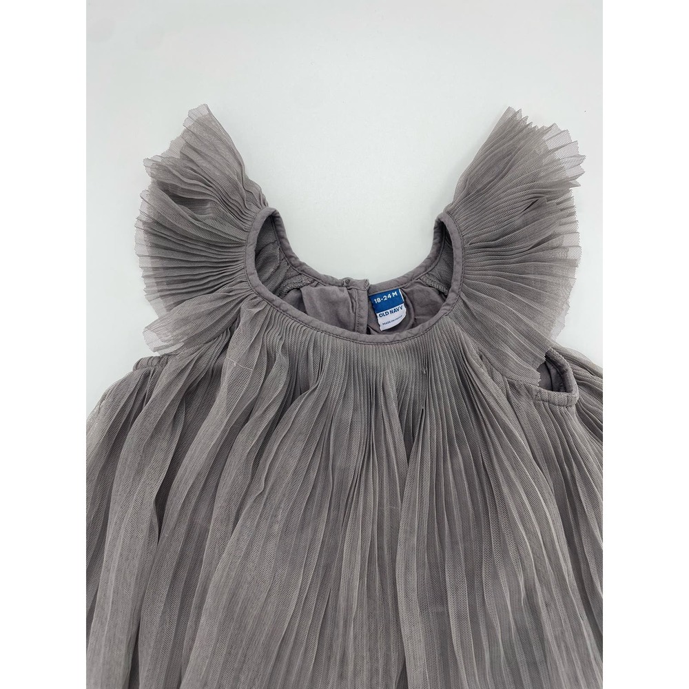Old navy gray girls dress 18-24 months
